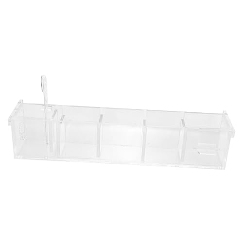 Sosoport Kasten Filter für Fischbecken Filterbox aus Acryl Filterzubehör für Aquarien aquariumpumpen aquarienpumpe hydroponisches Aquarium Wassergehäuse Filter für Aquarien Aquarienbedarf von Sosoport