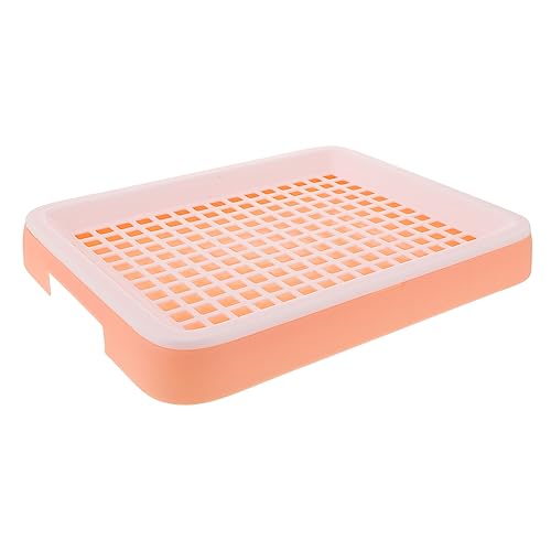 Sosoport Kasten Hamster Toilette Katzentoilette Mit Gestell Kleintiertoilette Hasenkäfig Für Drinnen Töpfchen Kaninchen Trainer Hasenspielzeug Für Hasen Badewannenablage Heu Rosa Pp von Sosoport