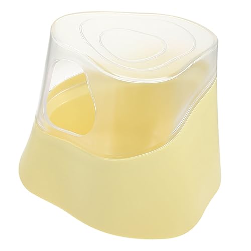 Sosoport Kasten Hamster-duschraum Hamster-sandbad-Fall Hamsterbad Mit Deckel Badewannenhalter Für Meerschweinchen Klare Hamsterbadewannen Klare Rattenbadewanne Käfigzubehör Plastik von Sosoport