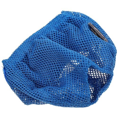 Sosoport Katze Kopfbedeckung Kegelhalsband Für Katzen Katzengras Für Wohnungskatzen Katzennapf Katzenblasen Katzenmaulkorb Zum Miauen Katzentunnel Katzenhalsband Katzenrad Blue Polyester von Sosoport