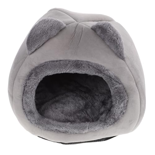 Sosoport Warmer Katzenschlafsack Gemütliches Flauschiges Bett Für Hauskatzen Kratzfestes Haustiernest Bett Und Tunnel Geeignet Für Haustiere von Sosoport