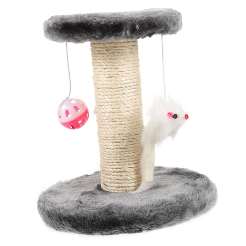 Sosoport Katzenspielzeug Katzenkratzer Katzenbehandlung Kratzschutz Für Katzen Ersatzteile Für Kratzbäume Kätzchenkratzer Kratzbaum Für Kätzchen Katze Zauberstab Katzenkäfig Pole Holzbrett von Sosoport