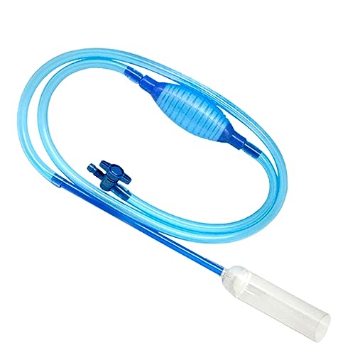 Sosoport Aquarium Wasserwechsel Pumpe Siphon Kiesreiniger Mit Wasserfilter Und Durchflussregler Für Effizientes Wasserwechseln Im Aquarium von Sosoport