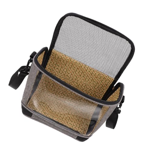 Sosoport Kleintier-Schultertasche Hasenträger Reise Hamster trage Rattenträger atmungsaktive Tragetasche für Hamster Hamster-Tragetasche meerschweinchen Tasche Haustierbedarf Oxford-Stoff von Sosoport