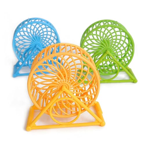 Sosoport Laufrad für Haustiere Hamster Hamster Wheel hamsterlaufrad hamsterspielzeug Hamster Running Wheel Small pet Running Wheel Laufrad für kleine Haustiere Laufrad für Hamster von Sosoport