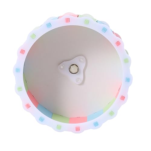 Sosoport Laufrad für Haustiere Spielzeughamster Hamster Laufrad Übungsrad Hamster Spielzeug Hamster Wheel hamsterlaufrad Laufrad für Hamster Laufrad für kleine Haustiere Colorful von Sosoport