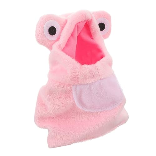 Sosoport Papageien-verwandlungskostüm Wiederverwendbare Papageienkleidung Vogelkostüm in Froschform Party-papagei-Kleidung Vogel-cosplay-Kleidung Schöne Papageienkleidung Stoff Rosa von Sosoport