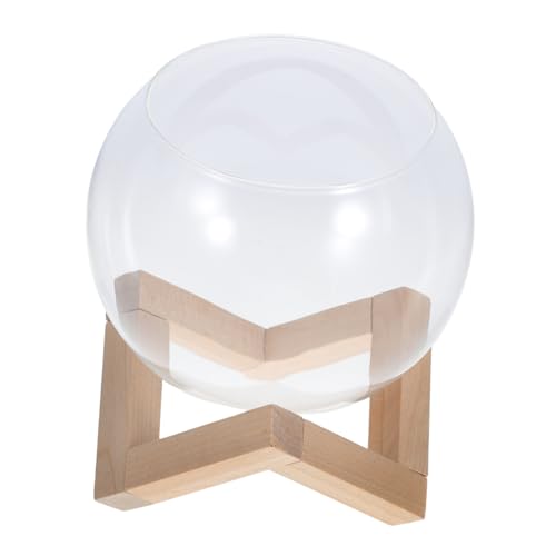 Sosoport Pflanzenterrarium Vermehrungsvase Ideen Für Den Flaschengarten Saftiges Terrarium Mini-Terrarium Vermehrungsgefäße Mikro-landschaftsvase Kronenanzeige Bonsaischale Transparent Glas von Sosoport