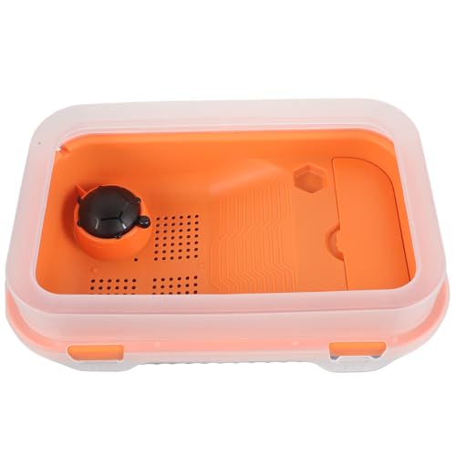 Sosoport Plastikbox Schildkröte Schildkröten-Aquarium-kit Schildkrötenhaus Reptilienbecken Schildkrötenbehälter Aus Kunststoff Tank Für Schildkröten Schildkrötenbecken Desktop-Aquarium Pp von Sosoport