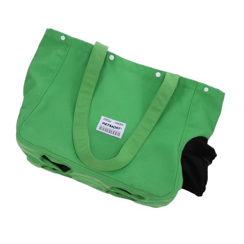 Sosoport Reisetasche für eine Katzentrage Taschen Welpenträger Transportbox für Katze Katzentransporter Beutel Katzenkäfig Reisetasche für Katzen Hasenträger Haustierbedarf Segeltuch Green von Sosoport