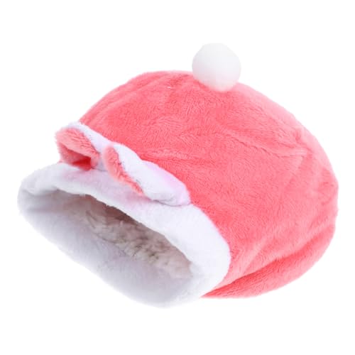 Sosoport Schlafbett Für Hamster Flauschige Kuscheltiere Igeltasche Hamsterhütte Frettchen Bett Plüschtier Spielzeug Für Hasen Hasenspielzeug Tierspielzeug Hamsterbetten Igel Zubehör Rosa von Sosoport