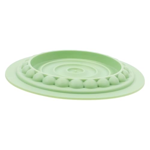 Sosoport Slow-Food-Matte Für Katzen Labyrinth Schüssel Futternäpfe Für Hunde Langsamer Futterspender Für Katzen Nassfutter-Slow-Feeder Futterspender Für Haustiere Abs Light Green von Sosoport