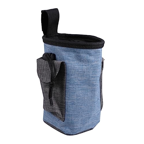 Sosoport Snackbeutel für Haustiere pet Supplies Tasche Haustier Leckerlibeutel für Haustiere Kotbeutel Hundesnacks für kleine Hunde Bausatz Trainingstasche für Hunde Hundefutterträger Blue von Sosoport