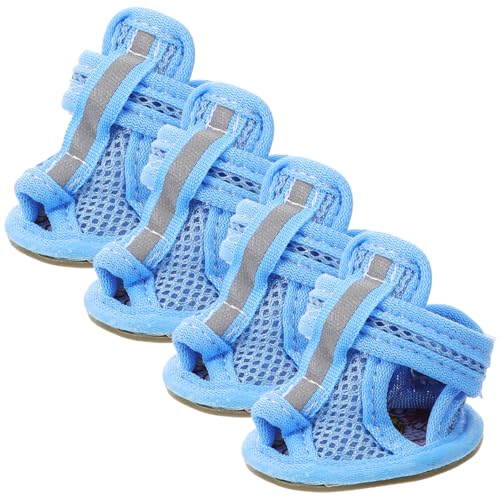 Sosoport Hundeschuhe Für Hunde Atmungsaktive Mesh-Sandalen Turnschuhe Für Heimtierbedarf von Sosoport