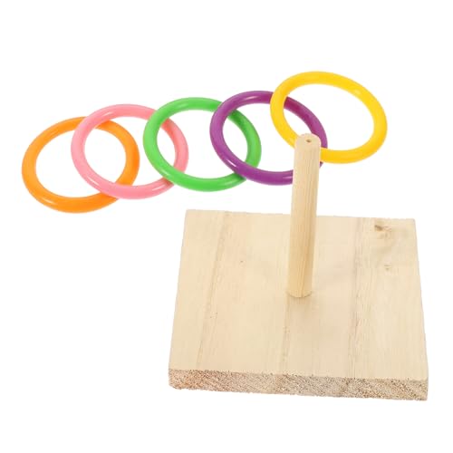 Sosoport Vogel Ring Wurf Spielzeug Pädagogisches Papageien Spielzeug Papageien Spielspielzeug Papageien Ring Wurf Spielzeug Vögel Die Spielzeug Spielen von Sosoport