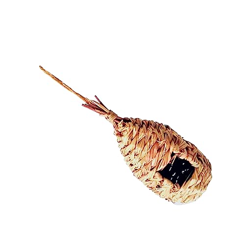Sosoport Elegante Gras Handwerk Vogel Nest Komfortable Vögel Bett Hängen Ornament Für Sosoport Elegante Gras Handwerk Vogel Nest Komfortable Vögel Bett Hängen Ornament Für von Sosoport