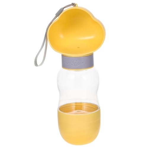 Sosoport Praktischer Wasserspender mit Welpenflaschen-Design Tragbare Haustier-wasserflasche Hunde-Outdoor-wasserflasche Einfach Zu Bedienen von Sosoport