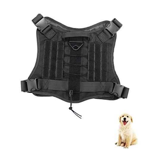 Sosoport Weste für Hund Hundewestengeschirr Weste mit Taschen Hundeanzug hundegeschirr Taktische hundeweste Kleidung kostüme Outfit wasserdichte hundeweste Hund Weste Anzug Haustier von Sosoport