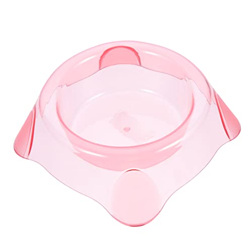 Sosoport hundefutternapf hundenapf Katzennäpfe Verschütteter Hundenapf Hundespielzeug Futternäpfe für Hunde Haustier pet Bowl Dog Bowl katzenfutter Hund wassernapf Käfig Hundenapf Abs Rosa von Sosoport