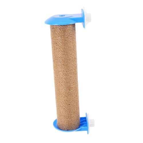 Sosoport kratzbaum für Katzen Katzenkäfig Zubehör DIY Katzenkratzbaum Katzenkäfig Kratzbaum Katzenkratzbrett Katzenkratzstange Katzenspielzeug Ersatz für Katzenkratzbaum Jute Sky-Blue von Sosoport