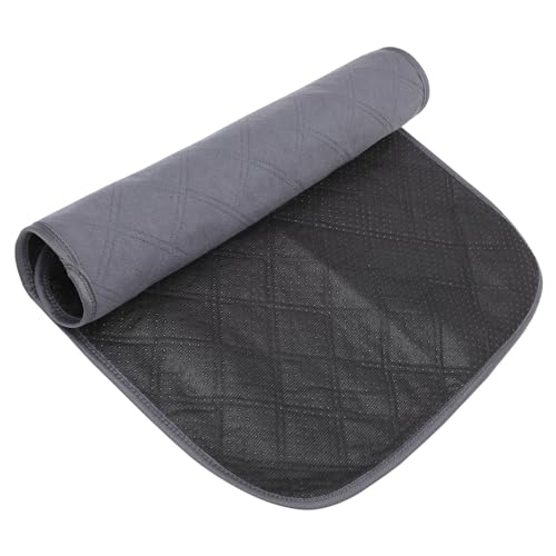 Sosoport wasserdichte Matte Für Haustiere Einstreu Für Kaninchenkäfige Hamster-PIPI-pad Hasenbettwäsche Hamster Matten Meerschweinchenvlies Käfig Pads Bambusfaser Dark Grey von Sosoport