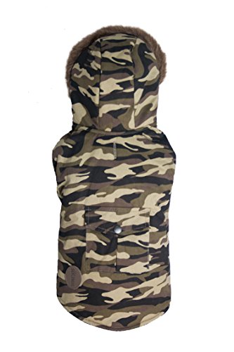 Sotnos Fellbesatz Parka Camo, mittel von Sotnos