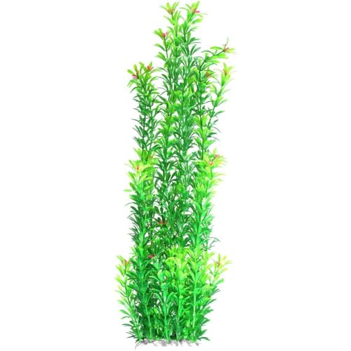 50 cm künstliche Wasserpflanzentank große Plastikpflanzen mit Blumen gefälschte Aquariumpflanzen Dekoration 20,5 Zoll Aquariumdekor, Aquariumpflanzen, gefälschter Fischtank, Aquariumgras von SouiWuzi