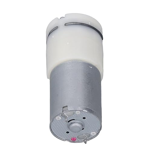 Spacnana Mini-Luftpumpe, 1,5 W, Mini-Luftpumpe 370B, Geräuscharme Mikro-Vakuumpumpe, Kompakte Größe, Einfache Installation für Haushaltsgeräte, Schönheitsgeräte, Pumpen (DC3.7V) von Spacnana