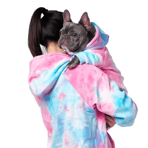 Spark Paws Human Hoodie - Premium Quality, Buttery Soft, Superior Comfort and Fit, Calming Fleece Interior, Suitable for All Styles - Snow Cone - XL von Spark Paws