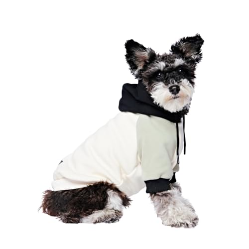 Spark Paws Hunde-Kapuzenpullover – Premium-Qualität, butterweich, hervorragender Komfort und Passform, beruhigende Fleece-Innenseite, geeignet für alle Rassen - Olivencreme- S von Spark Paws