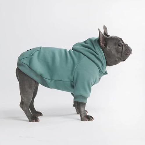 Spark Paws Hunde Hoodie Sweatshirt Pullover - Premium Qualität, weich, Komfortabel und passend für große Hunde, für alle Rassen - Kapuzenpullis, Fleece Sweater, Haustierkleidung - Teal - XL von Spark Paws