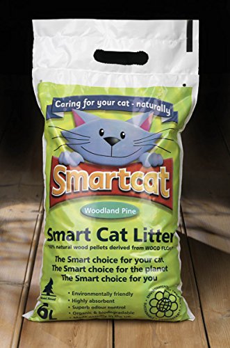 Smart Cat Katzenstreu auf Holzbasis, 6 Liter von SpatrekSpatrek