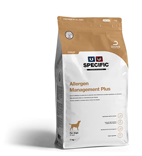 SPECIFIC® Allergen Management Plus (CΩD-HY) 7kg - Hypoallergenes Hundefutter mit hydrolisiertem Lachs - Trockenfutter für Hunde - Omega-3 - Glutenfrei - Alle Altersklassen - DECHRA Veterinary Products von SPECIFIC