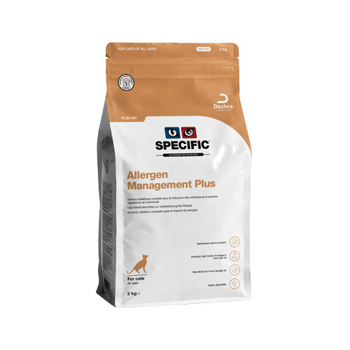 SPECIFIC Allergen Management Plus FOD-HY Katzenfutter - 2 kg von Specific