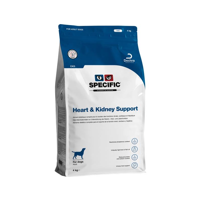 SPECIFIC Heart & Kidney Support CKD Hundefutter - 2 kg von Specific