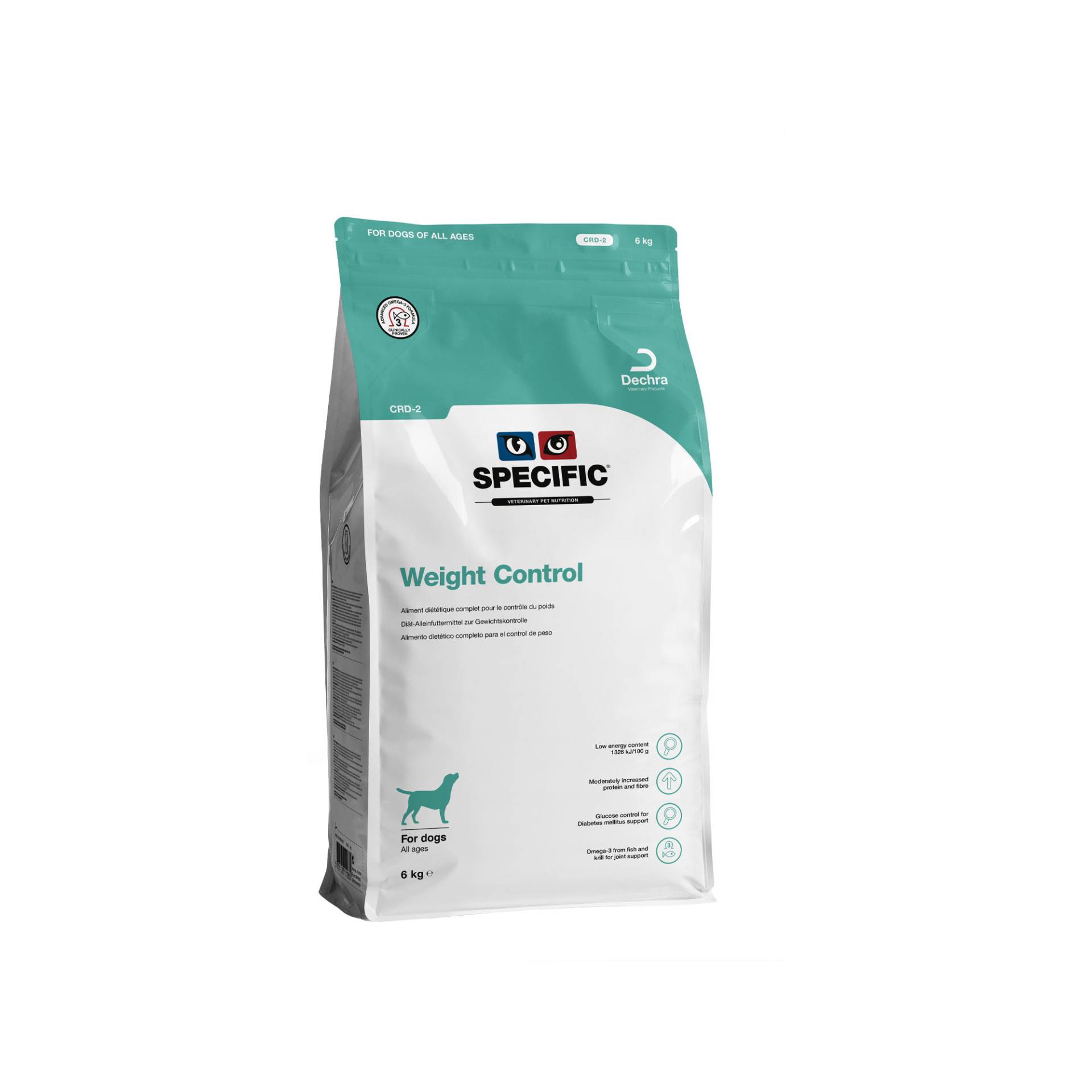 SPECIFIC Weight Control CRD-2 Hundefutter - 6 kg von Specific