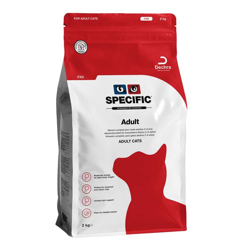 Specific Cat FXD - Adult - Sparpaket: 2 x 2 kg von Specific