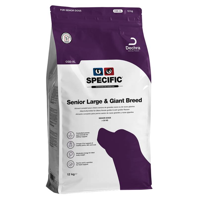 Specific Dog CGD - XL Senior Large & Giant Breed - Sparpaket: 2 x 12 kg von Specific