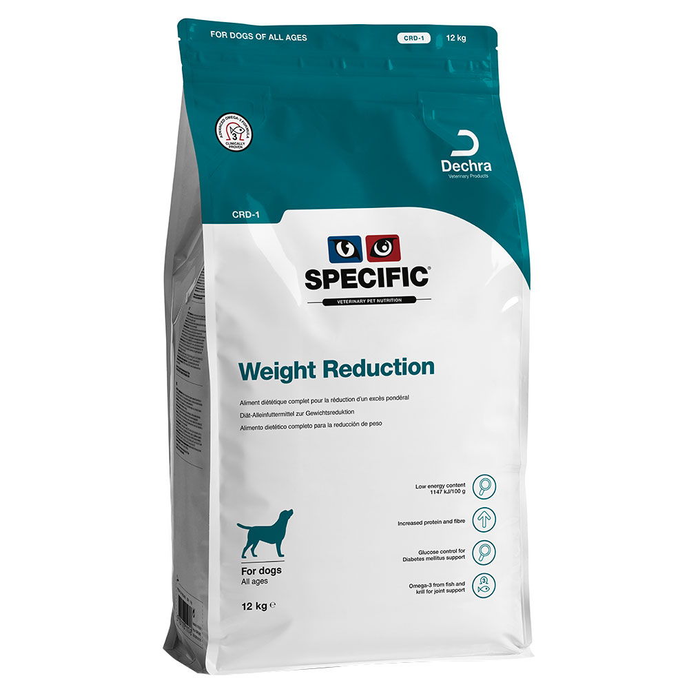 Specific Dog CRD - 1 Weight Reduction - Sparpaket: 2 x 12 kg von Specific