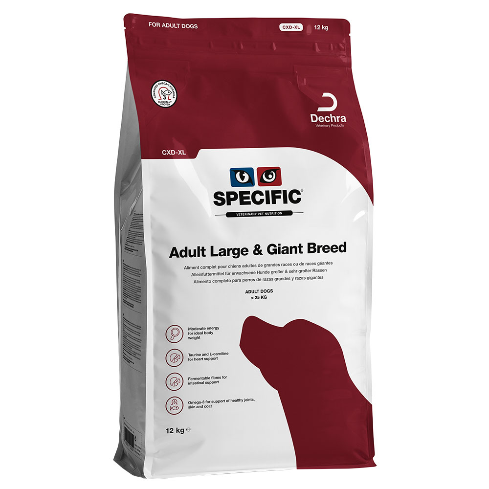 Specific Dog CXD - XL Adult Large & Giant Breed - Sparpaket: 2 x 12 kg von Specific