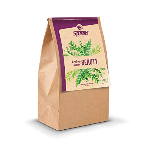 SPEED herbal power BEAUTY, 500 g, Kräuter für Pferde zur Unterstützung von Haut und Fell, ideal im Fellwechsel, unterstützend bei Hautiritationen und Ekzemen SPEED herbal power BEAUTY, 500 g, Kräuter für Pferde zur Unterstützung von Haut und Fell, ideal im Fellwechsel, unterstützend bei Hautiritationen und Ekzemen von Speed horsecare with passion EST. 1963