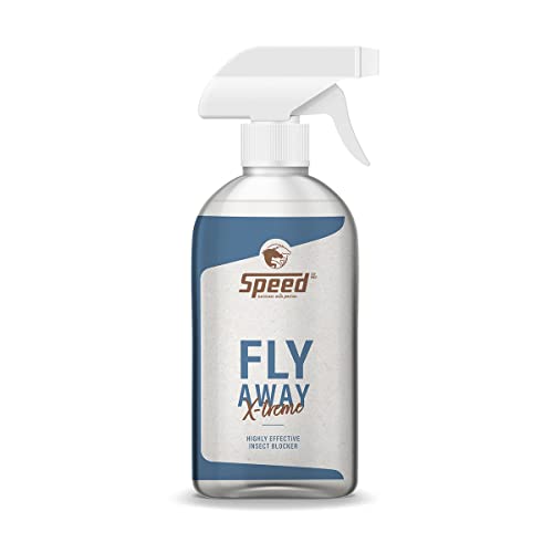 Speed Fly-Away X-Treme, Insektenschutz für Pferde, hochwirksam, wirkt langanhaltend, inklusive Zeckenformel, ohne Alkohol, geruchlos (0,5 l) von Speed horsecare with passion EST. 1963