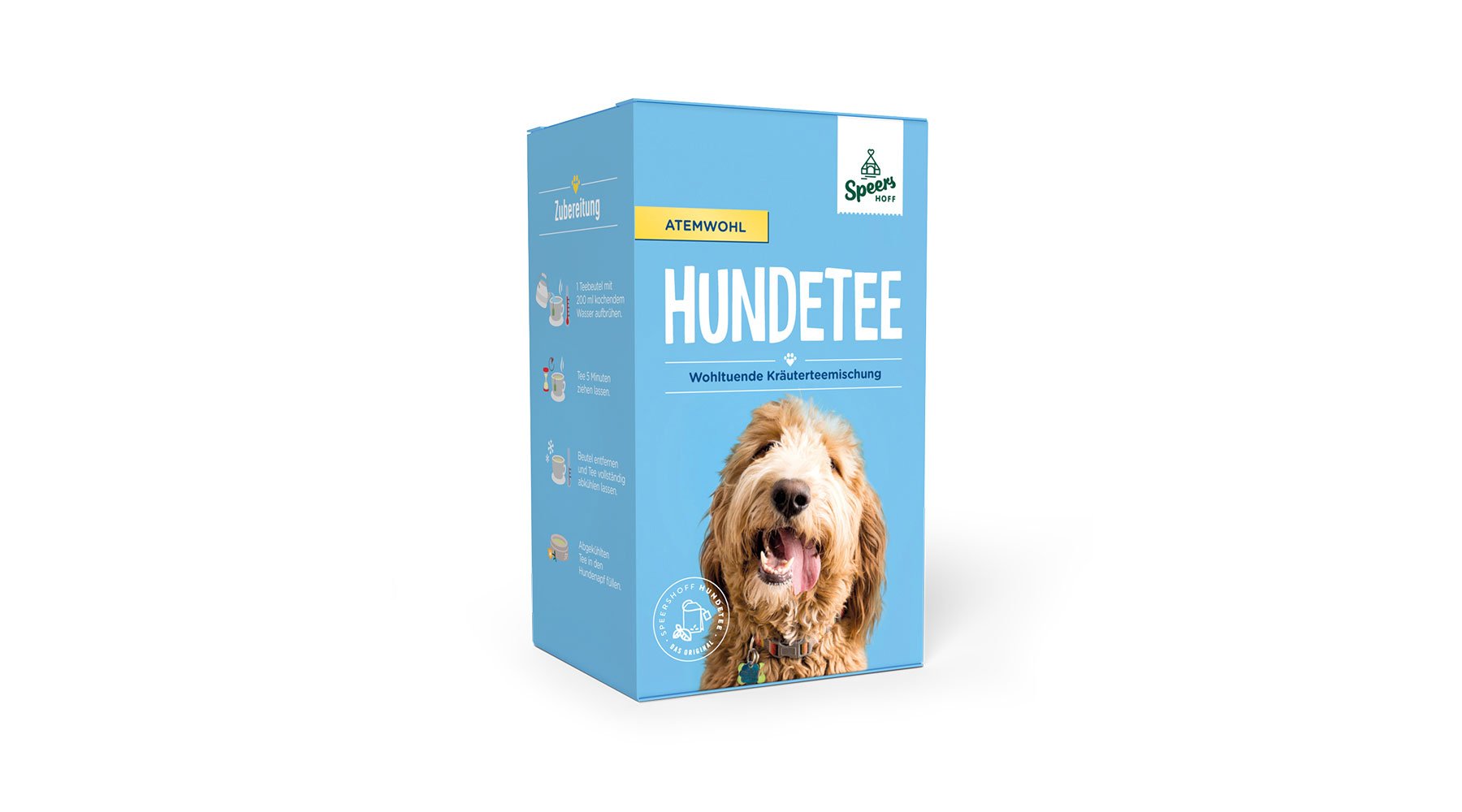 Hundetee Atemwohl für Hunde  - 18 x 1,75g - Premiumqualität von Speers Hoff von Speers Hoff