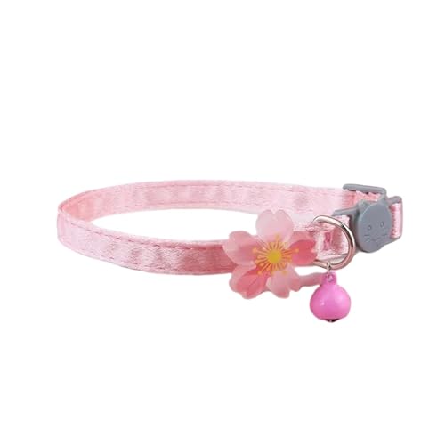 Haustierhalsband Spitze Schleife Katze Glocke Hund Katzenbedarf Haustierzubehör Hundezubehör Hundekatzenprodukte (Color : C4, Size : 20-30cm) von SpeesY