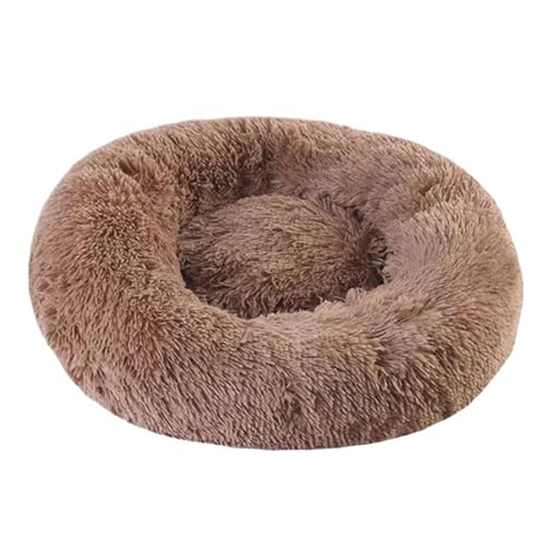 Warmes rundes Hundebett, rundes Haustier-Liegekissen for kleine, mittelgroße und große Hunde, Katzen, Hundehütte, Welpenmatte, Haustierbett (Color : C2, Size : 40cm Diameter) von SpeesY