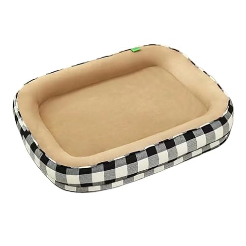 Weiches und bequemes Katzenbett, Hundehütte – warme und gemütliche kleine Hundehütte – abnehmbares und waschbares Welpenkissen – Katzenzubehör (Color : C4, Size : 50x40cm) von SpeesY