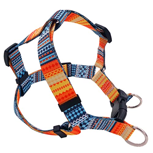 SpirWoRchlan Pet Leash Hundegeschirr, für den Außenbereich, sicher, Orange, Größe S von SpirWoRchlan