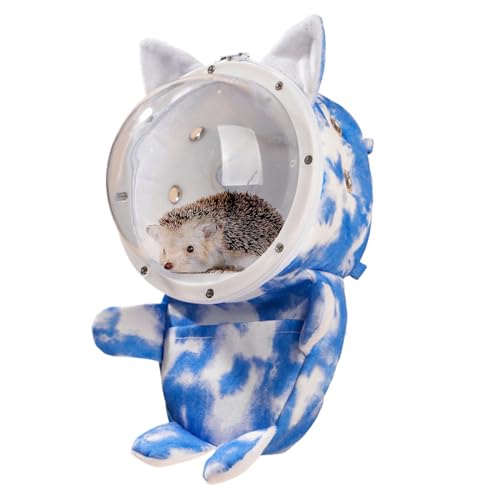 Spizummp Hamster-Tragetasche, tragbare Hamstertasche, Reisetasche, Igel-Tragetasche, kleine Haustier-Tragetasche, atmungsaktive Eichhörnchen-Tragetasche für Hamster, Chinchillas von Spizummp