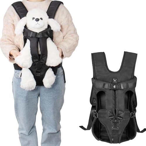 B,L,Hundetransporter für kleine Hunde, Katzenrucksack, Freisprech-Reisetasche für Katzen und Hunde, Haustier-Fronttrage-Rucksack von SplendidHongyuan