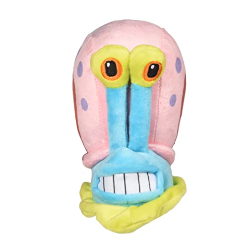 SpongeBob SquarePants for Pets Gary The Snail Figur Plüsch Hundespielzeug | 22,9 cm Medium Hundespielzeug für Spongebob Fans | Gary Schnecke quietschendes Hundespielzeug für alle Hunde aus weichem von SpongeBob SquarePants for Pets